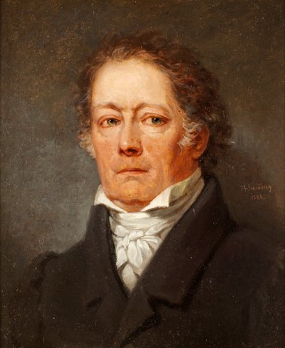 Prosten, Member of Parliament and Author, Count Fredrik Bogislaus von Schwerin 1764-1834 by Johan Gustaf Sandberg